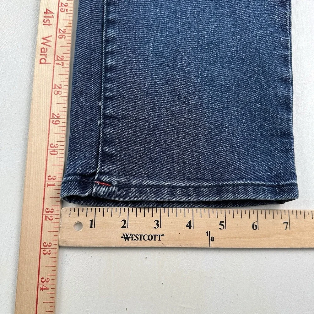 True Religion Geno Flap Relaxed Slim Jeans Mens‎ 36x32 Straight Blue Stretch
